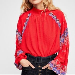 Free People Technicolor Dream Top